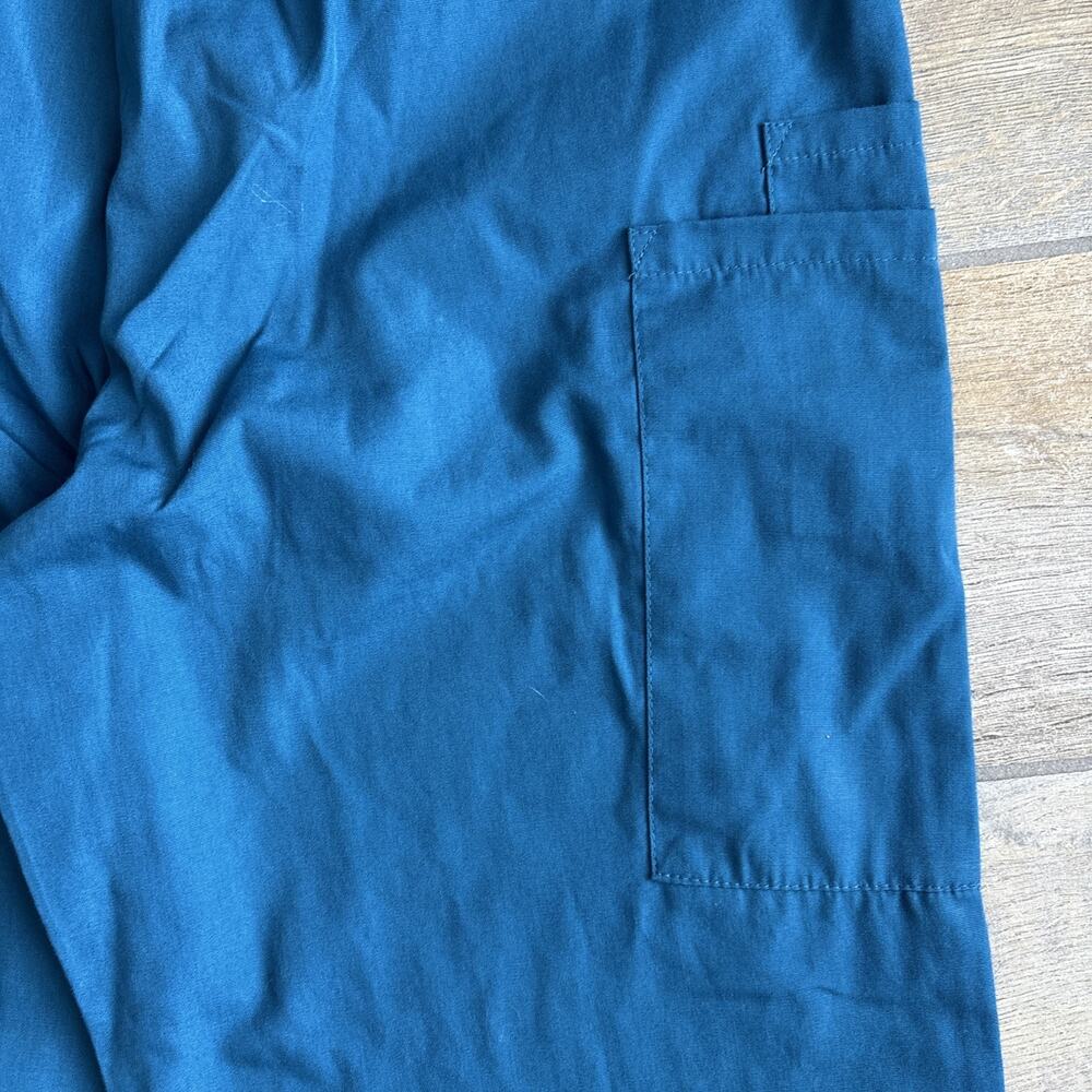 Cherokee Workwear Womens XS Elastic Waist Utility Scrub Pant 4200 Caribbean Blue - Picture 12 of 16